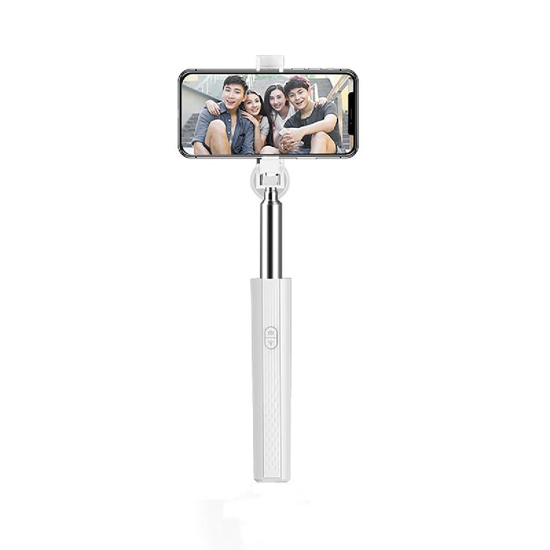Stick Selfie Bluetooth P9 Blanc